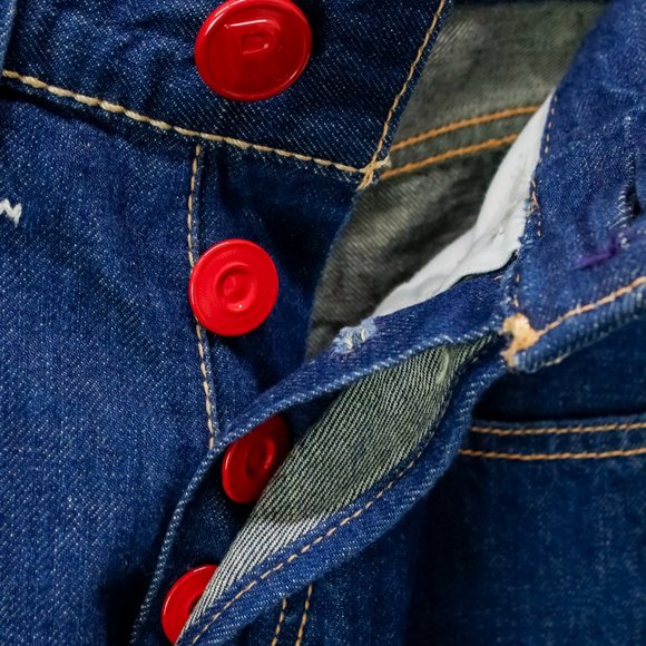 Levi's Red Collection Indigo Jeans - Picture 8 of 9